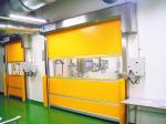 2.0mm Stainless Steel Frame Electric High Speed Doors With English Man-Machine