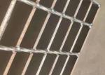 Anti Skid Vertical Steel Walkway Mesh 40mm Electro Toothed Galvanised Steel