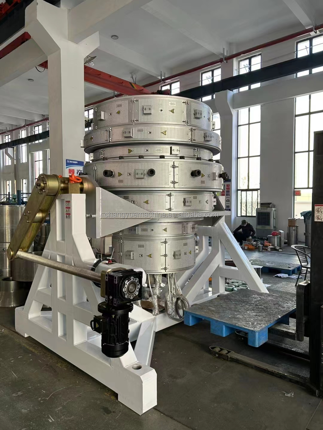Screw L/D Ratio 55 1 HDPE Jacket Extrusion Line for PU Foaming Pre-insulated Pipe