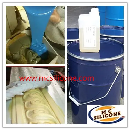 30 Shore A White RTV2 Silicone Moulding Rubber for Plaster Mold Making Low Shrinkage and High Hardness