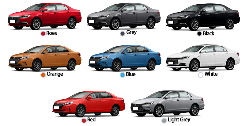 Pure Electric BYD Qin EV New Energy Vehicles 136Ps 4-Door 5-Seat Sedan