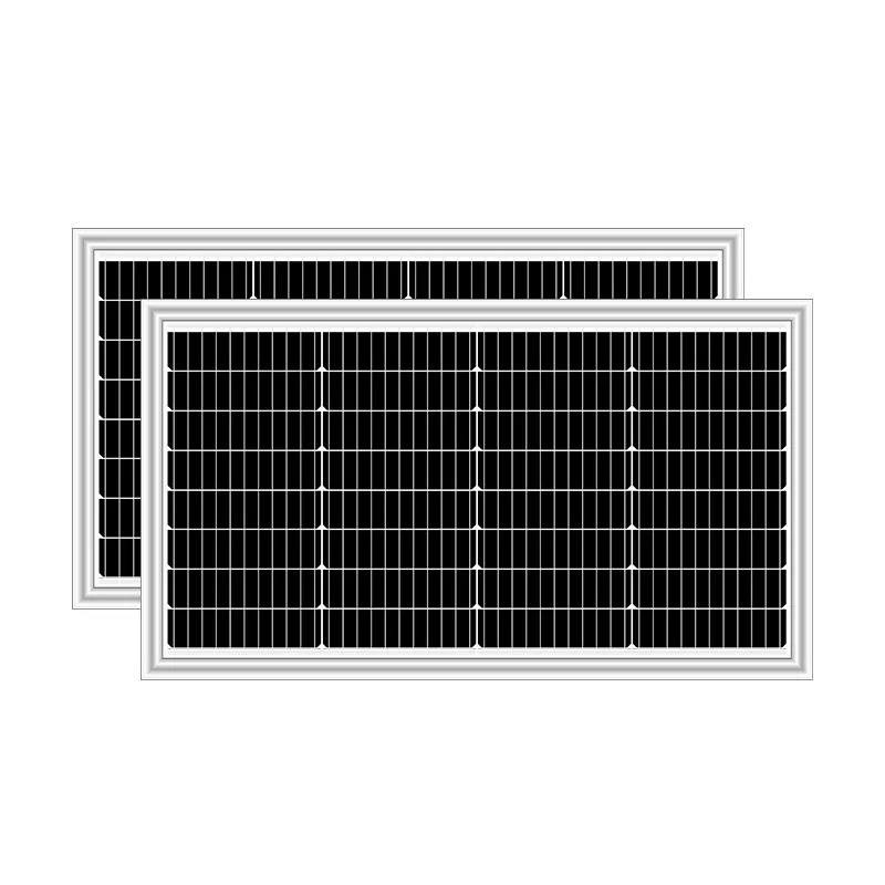 12v 160w Monocrystalline Glass Solar Panel placas solares panneaux solaires small solar panel usb For 4WD Camping Caravaning Boating