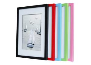 China 12x16'' Simple Stylish Art Picture Frame , Solid Wide Molding Poster Display Frame wholesale