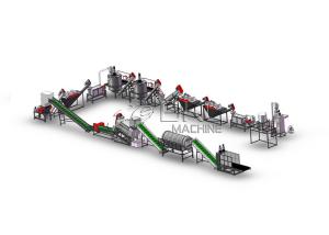 China 1000KG H Pet Bottle Flakes Machine wholesale