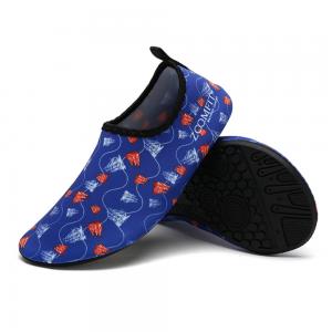 China Blue Kids Aqua Shoes Footwear Breathable Quick Drying Comfortable Water Shoes wholesale