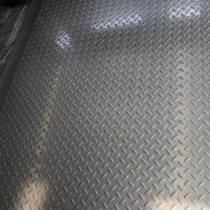 China 2B Finish Hot Rolled Pattern 201 SS Checkered Plate Stainless Steel 6mm wholesale