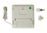 White Color Digital Weather Thermometer , Digital Indoor Outdoor Thermometer