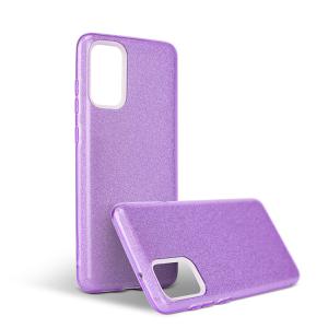 China Dual Layers Shockproof Phone Cases Glitter Anti Drop For Samsung Galaxy S20 wholesale