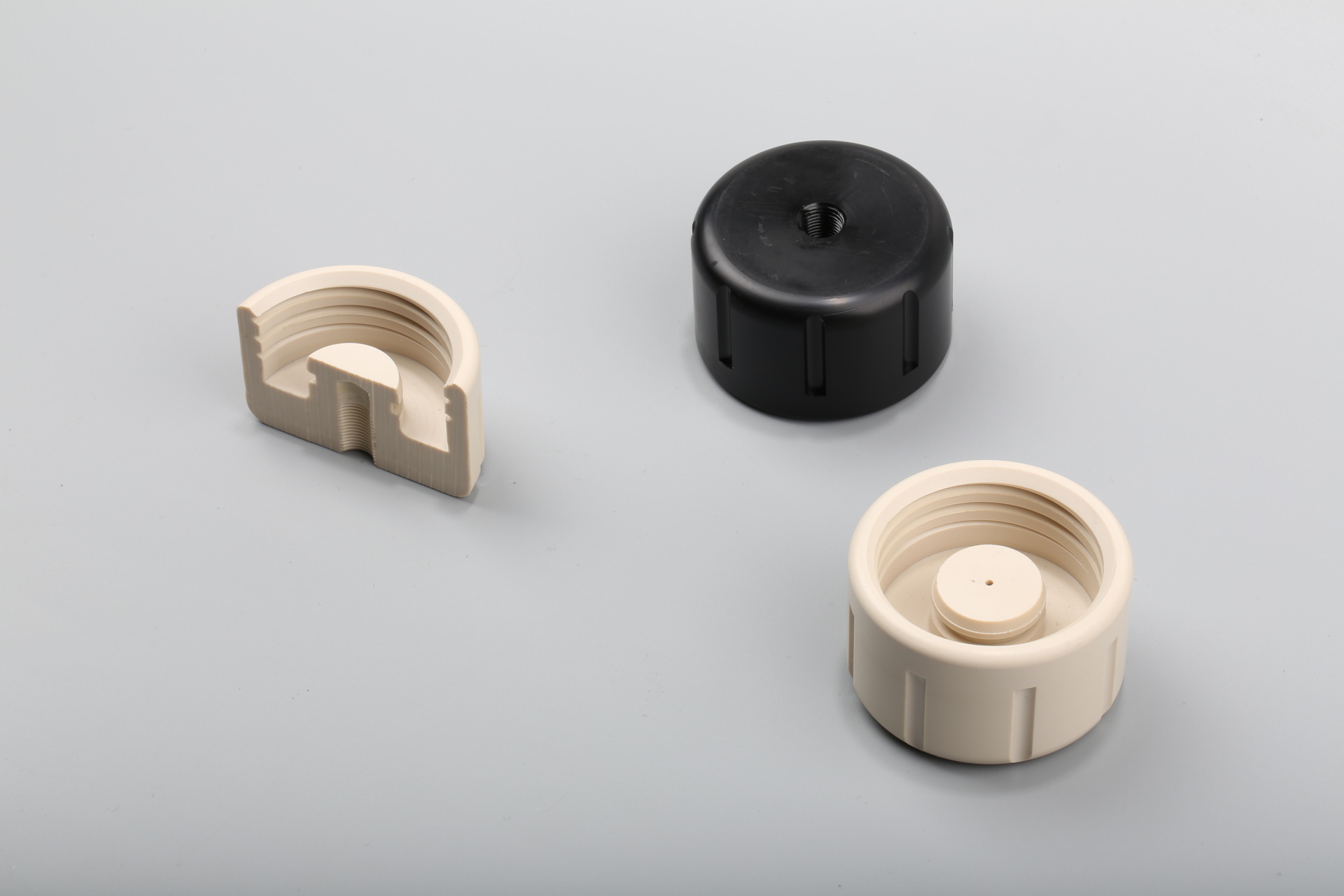 Rapid Prototyping Custom Plastic Machining For PTFE Peek PPS Sapre Parts