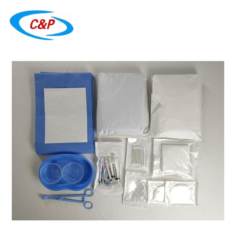 OEM Disposable SMS Ophthalmic Surgical Drape Pack Manufacturer For Eye Surgeries