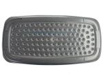 Plastic Injection Molded Parts Dark Grey Shopping Basket With Eco-Friendly PP