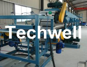 China Double Belt Continuous PU Sandwich Panel Production Line / Sandwich Panel Machine wholesale