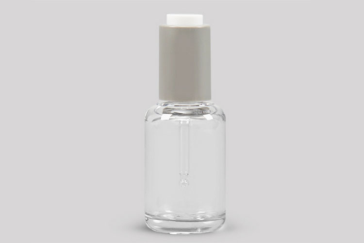 Transparent 50ml Custom Cosmetic Bottles With Flip Top Cap