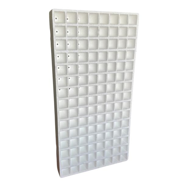 Square Hole Foam Seedling Tray Customized EPS 120 Hole Seedling Tray