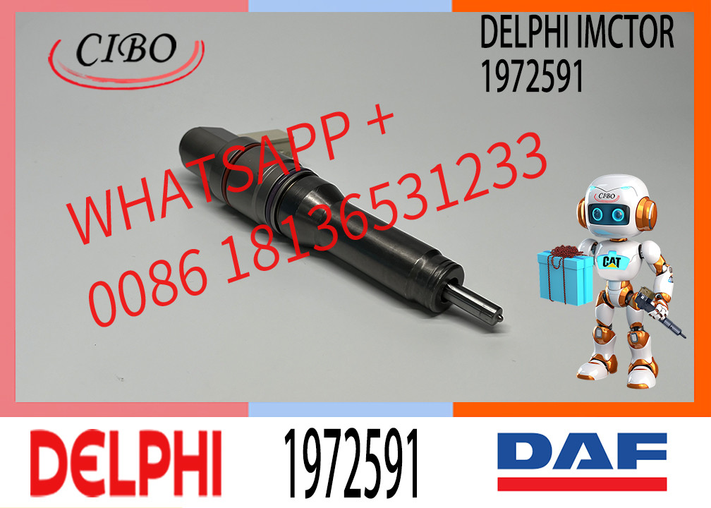 Reman Fuel Injector 2005596 1993389 BEBJ1D02001 1925657 1972591 2413470011 for DAF 106XF tractor Kenworth Peterbilt PACCAR MX13
