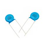 Blue Epoxy Ceramic Disc Capacitor Safety Y2 103M 250vac
