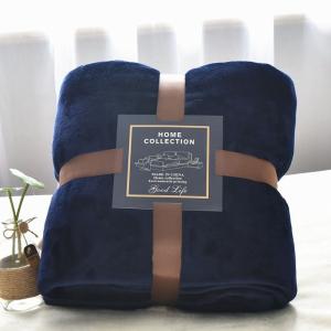 Custom Anti Pilling Fleece Hotel Blanket Hotel Room Blankets