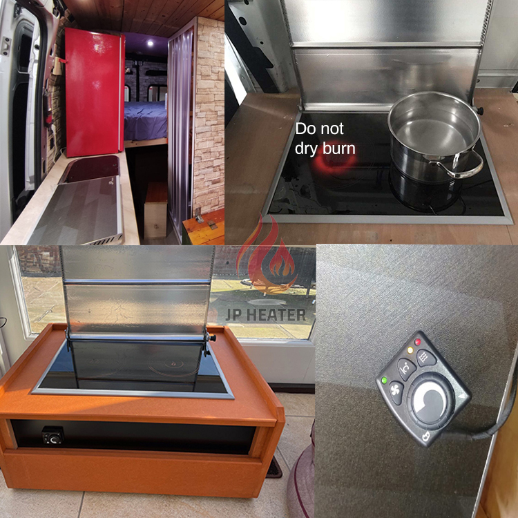 JP 12V 2000W Camper Caravan Motorhome Air Heating and Cooktop Combi Diesel Wallas Stove Heater