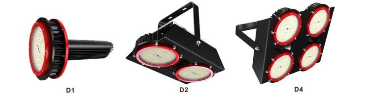 100-300W Explosion Proof High Bay Light Fixture 5050/3535/3030 For Gas Station