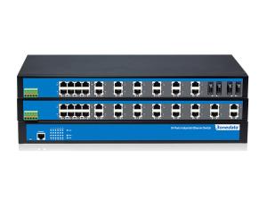 China 24-port unmanaged rackmount Industrial Ethernet Switch wholesale