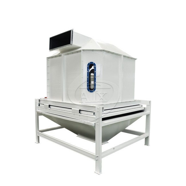 Animal Feed Pellet Mill Cooler Low Power Consumption For Farms / Feed Processing Plant