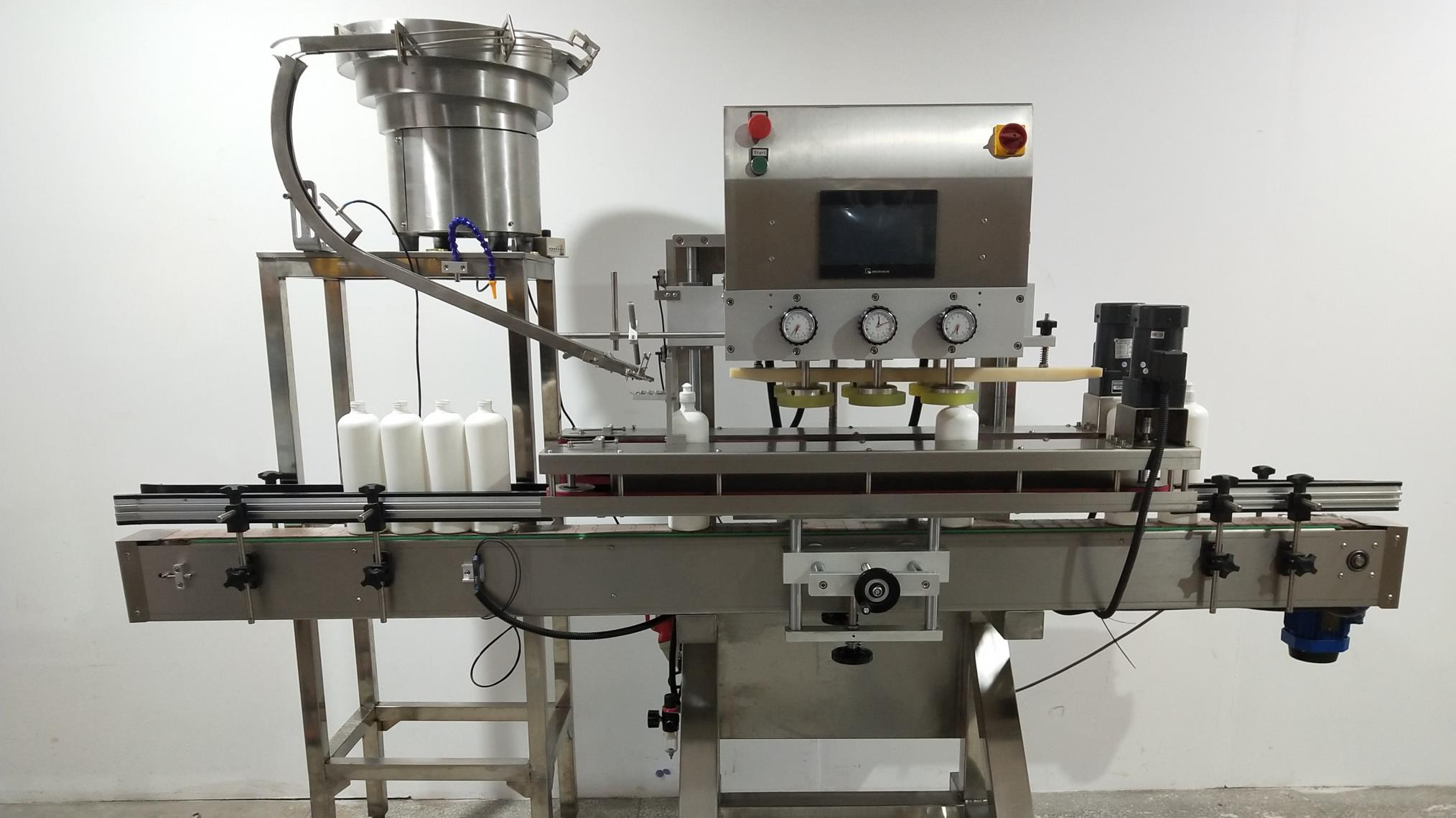 YIMU-CM100 Wine Bottle Ropp Screw Capper Olive Oil Bottle Aluminum Screw Cap Sealing Machine