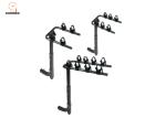 Trailer Connecter Outdoor Car Accessories , 2-4 Bike Rack Carrier For Car