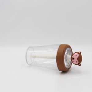 China BPA Free Tritan Plastic Children Kids Straw Water Bottles For Indoor Outdoor Use wholesale