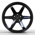 Mustang 1 Piece Forged Wheels TE37 19x12 Gloss Black