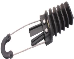 China 3KN ADSS Cable Fittings , Anchor Clamp For ABC Cable wholesale