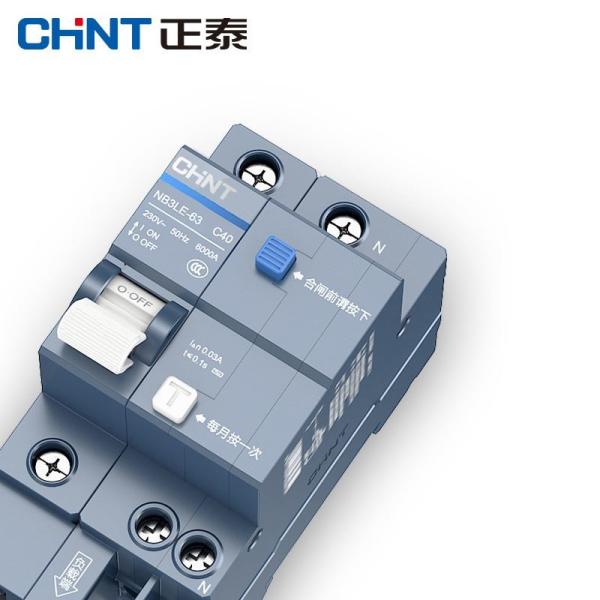16~63A Industrial Circuit Breaker 1P+N 2P 3P+N 4P AC230/400V Nylon PA6