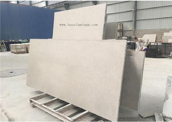 External Red 3600*2400mm Honeycomb Aluminium Panel With PE Coating