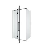 Black 6mm Tempered Glass Shower enclosures 800*1000*1900mm
