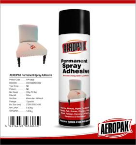 China No Harmful Textile Spray Strong Adhesive Glue For Cloth / Paper / Board wholesale