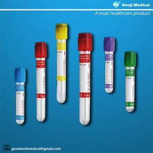 China 13x100mm Disposable Vacuum Blood Collection Tube CE Certification wholesale