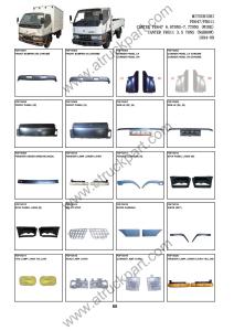 China FUSO FE647 FB511 Truck Spare Parts accesories body parts wholesale