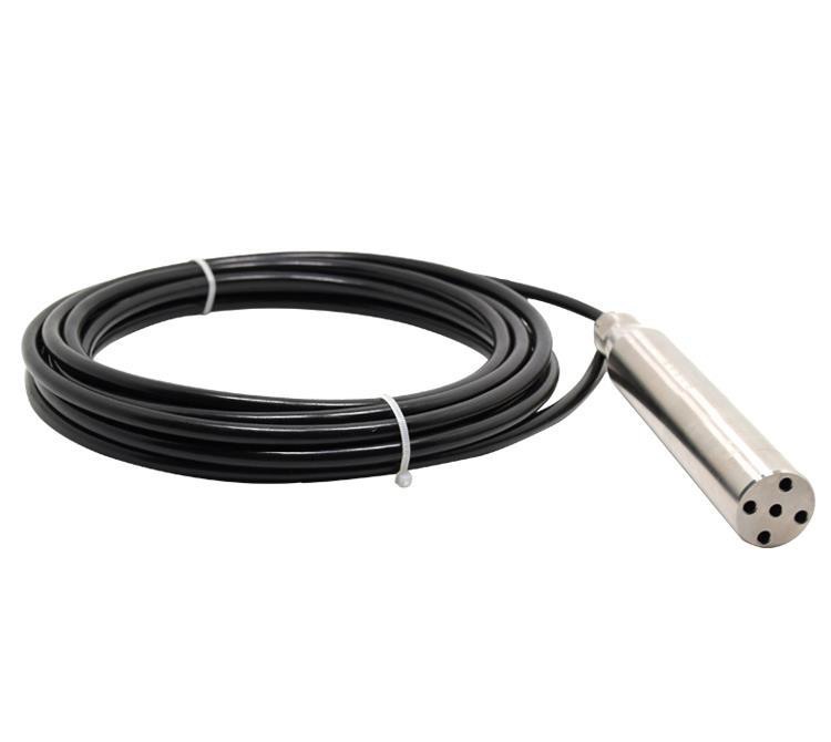 Water tank level gauge with 4-20mA/0-20mA/RS485/1-5V/0-5V output options and 5m cable