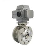 Dn100 Pn40 Stainless Steel Ball Valve AC380V Flange Connection