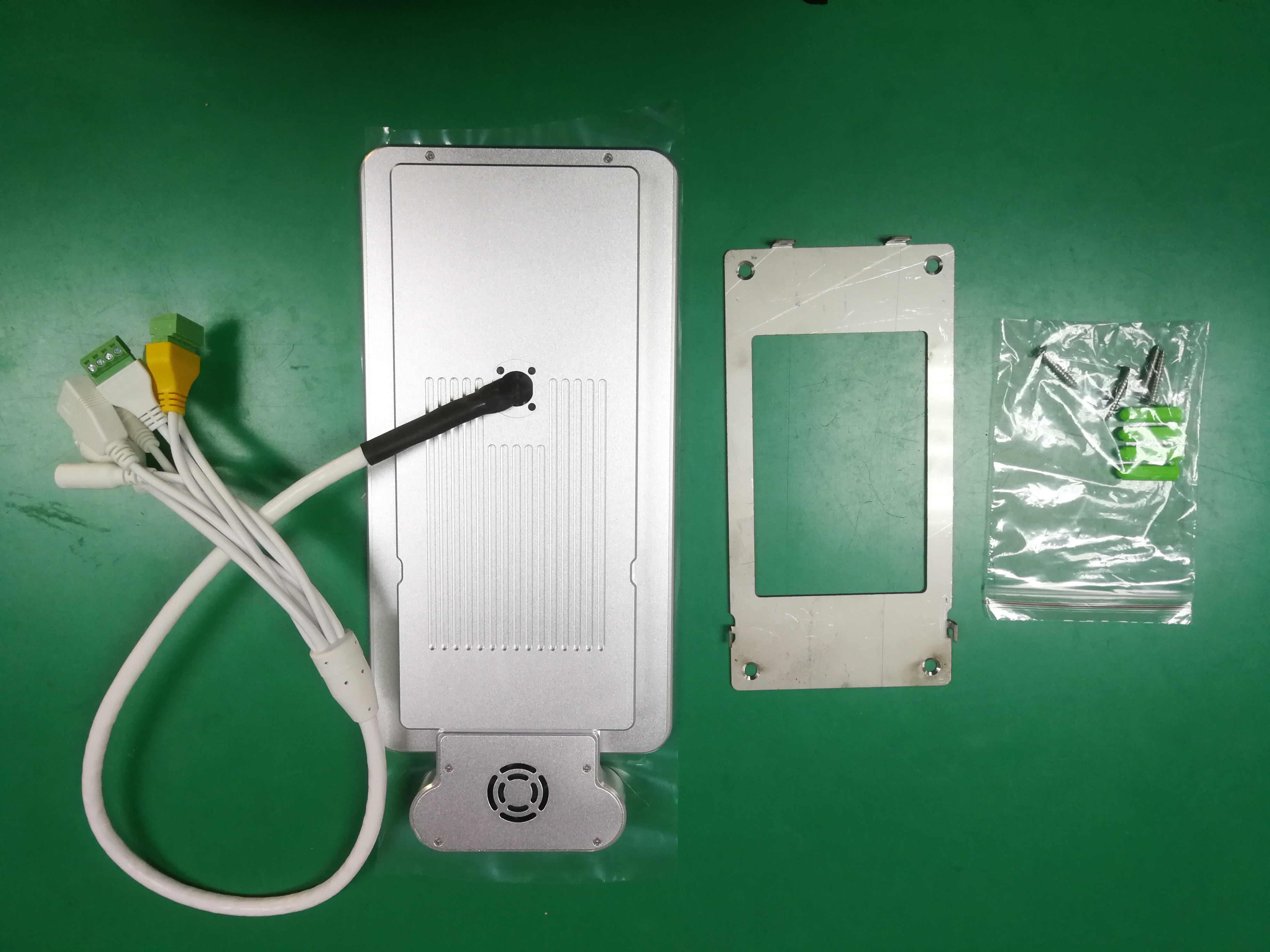 Building Automation Facial Recognition Body Temperature Sensor 8 Inch Android Wall Screen Terminal