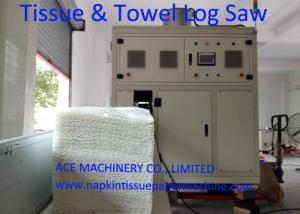 China Interleaved Tissue Paper Automatic Log Saw Cutting Machine wholesale