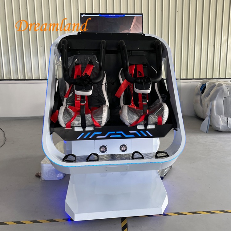 Amusement park Virtual Reality 9D VR 360 Degree Rotating Roller Coaster VR Cinema Simulator
