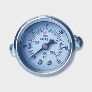 China Painted Steel Utility Pressure Gauge 40mm 300 PSI Manometer Bar wholesale