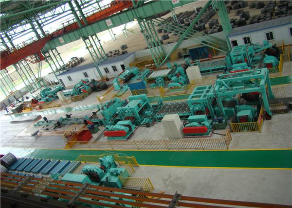 Economic Steel Slitting Machine 2 Complete Slitting Heads Straight Edged