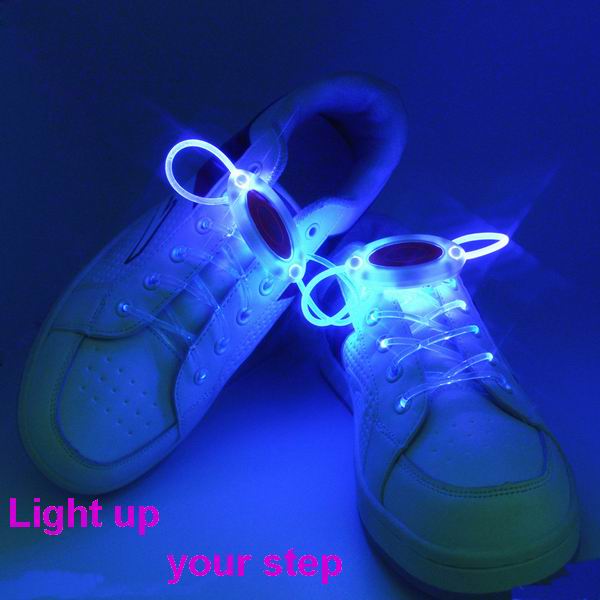 waterproof colorful cute flashing led shoelace