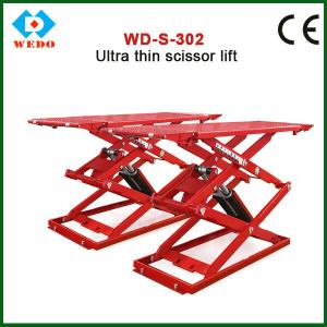 China Ultra-thin small scissor lift, garage car elevator wholesale