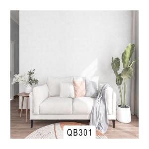 China 68cm 136cm White Fabric Wallpaper Real Fabric Wallpaper For Villa Apartment wholesale
