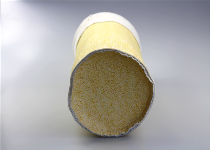 Mixing Plant Fabric Filter Bags , Dust Sock Filters Large Volume Easily Hydrolyzed