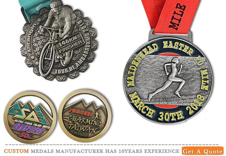 Medal Producer Custom Metal Sport Medals With Your Owne Logo