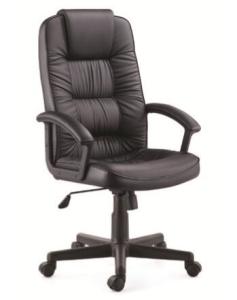 China Cheap High Back Black Leather China Office Chair wholesale