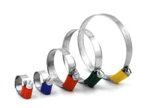 China British Hose Clamp Wth Tube Housing , Insulation Metal Clamping Band Hose Clips wholesale